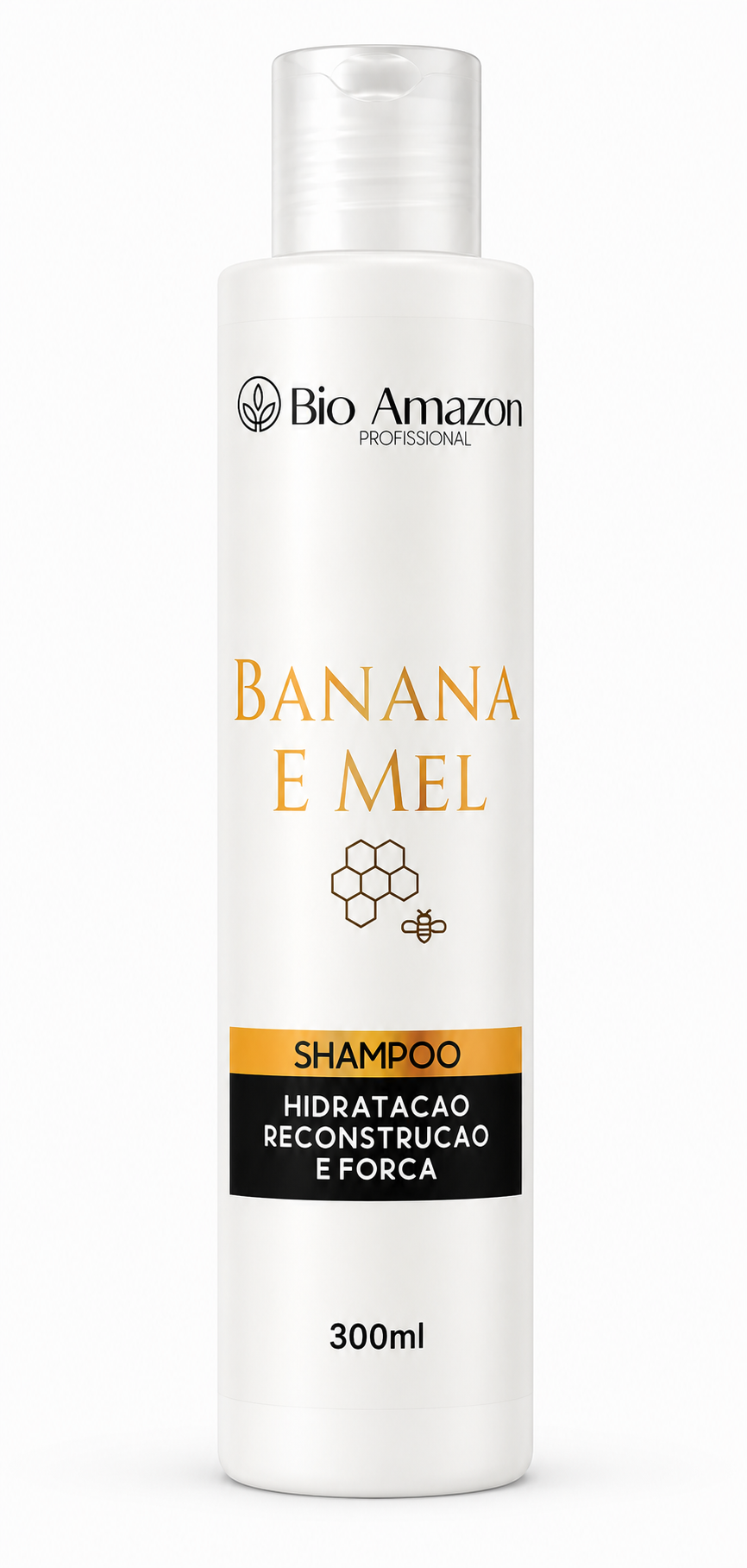 Shampoo Banana e Mel - 300ml